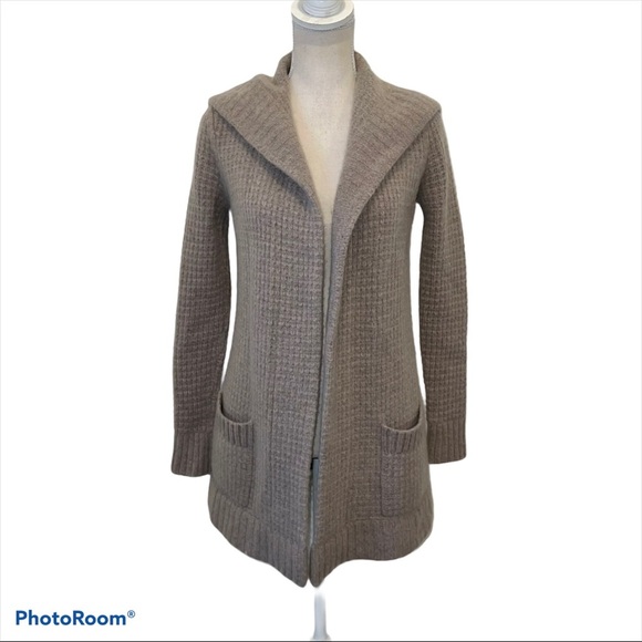 VINCE WOOL/CASHMERE DUSTER - Picture 2 of 7